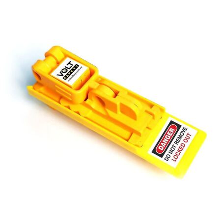 Universal Fuse Carrier Isolation Lock – Volt Safety [ LOCKOUT-ES-UFCIL ]