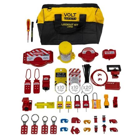 Lockout Kit Large – Volt Safety [ LOCKOUT-KIT-L ]