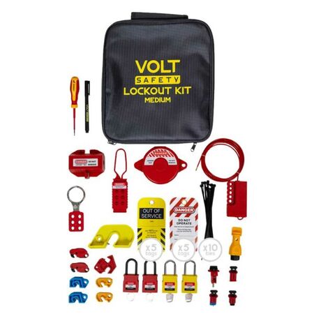 Lockout Kit Medium – Volt Safety [ LOCKOUT-KIT-M ]