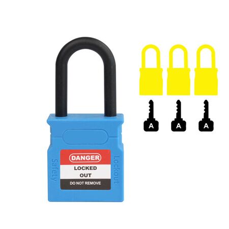Padlock Dielectric Shank 38mm – Volt Safety [ LOCKOUT-LOCK-NB-KA ]