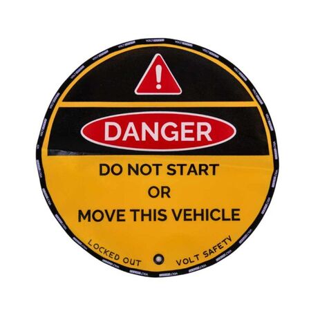 Steering Wheel Lockout Cover – Volt Safety [ LOCKOUT-SW-60 ]