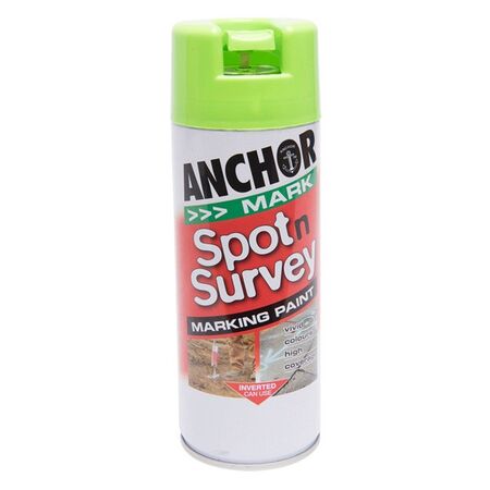 SPOT & SURVEY MARKING PAINT GREEN FLUORESCENT 350g