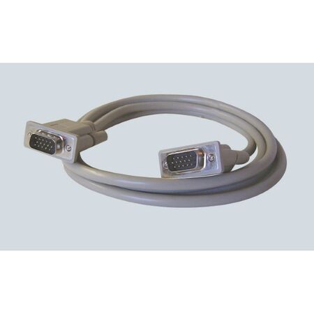 CABLE, HI-RES VGA MONITOR HD15M-HD15M 1m