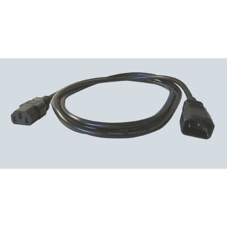 CABLE, 240V AUXILIARY POWER 2m IEC MALE TO IEC FEMALE