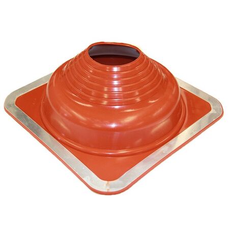 FLASHING #5, 100-200mm PIPE 310 x 310mm BASE, RED PREM