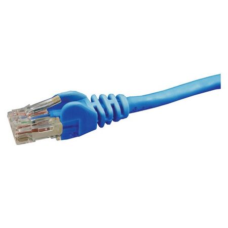 PATCH CORD, CAT6, UTP BLUE, 0.5m