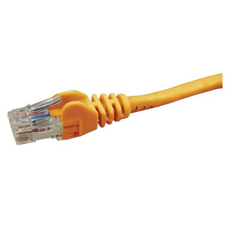 PATCH CORD, CAT6, UTP ORANGE, 0.3m