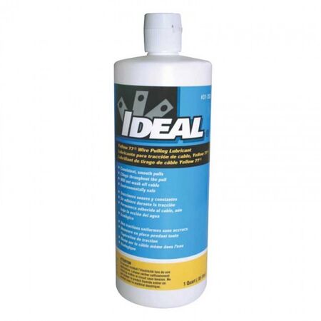 WIRE PULLING LUBRICANT, YELLOW 1 QUART SQUEEZE BOTTLE