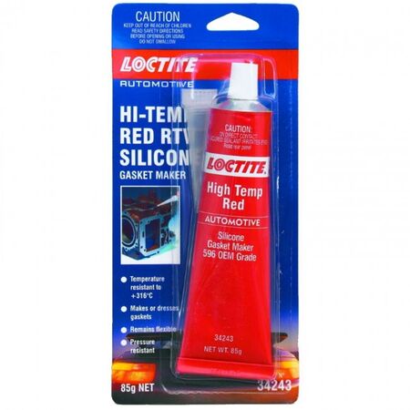 SILICONE, RED SUPERFLEX RTV 85g, SI 596