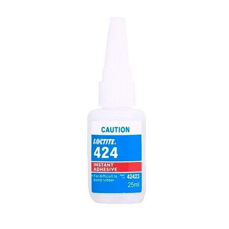 ADHESIVE, INSTANT, MED VISC EDPM & SBR RUBBER, 25ml, 424
