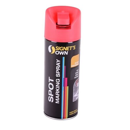 SPOT MARKING PAINT FLUORO RED 350gm