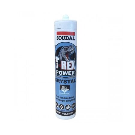 SEALANT ADHESIVE, MS POLYMER T REX 310ml, CRYSTAL