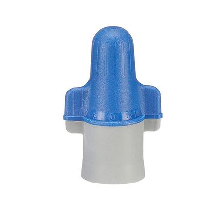 CONNECTOR, ELECTRICAL SPRING SCOTCHLOK, BLUE/GREY (50)