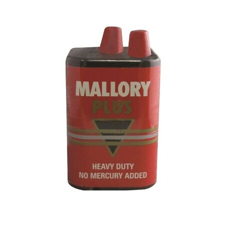 BATTERY, 6V, HEAVY DUTY SPRING LANTERN, MALLORY