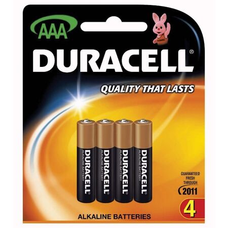 BATTERY, 1.5V AAA ALKALINE [4]