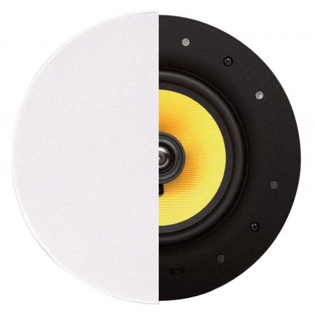 CEILING SPEAKER, BLUETOOTH 6.5in, ROUND GRILL, 60W RMS