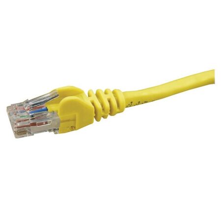 PATCH CORD, CAT6, UTP YELLOW, 0.5m