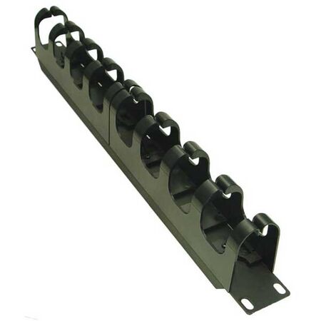 CABLE MANAGEMENT BAR, 19in 45mm DEEP WITH CAGE NUTS