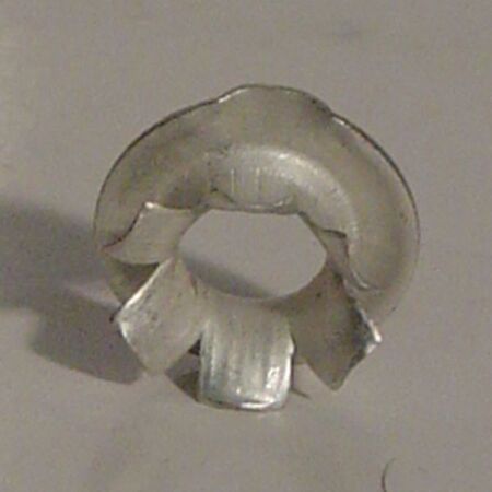 FRET LUG, BRASS 2.5/4mm CABLE, 6mm HOLE (100)