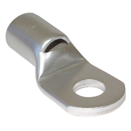 LUG, COPPER, CRIMP, STD 6mm2 CBL, 8mm STUD, (100) BX