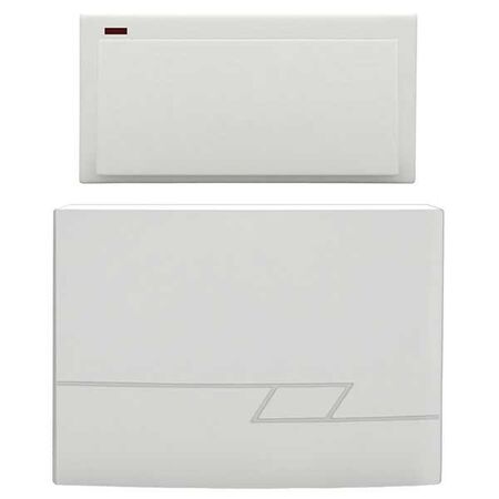 DOORBELL, WIRELESS COMPACT 32 CHIMES, 50m RANGE
