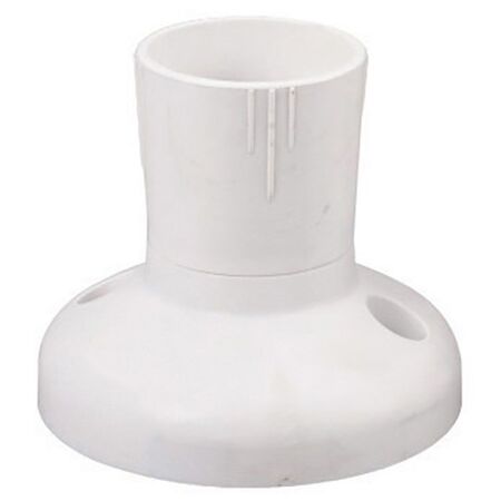 BATTEN LAMP HOLDER, WHITE SMALL BASE (10)