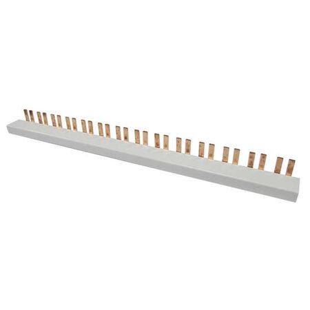 INSULATED BUSBAR,14 WAY,DOUBLE POLE, SUITS RCBOs, CAP.63A