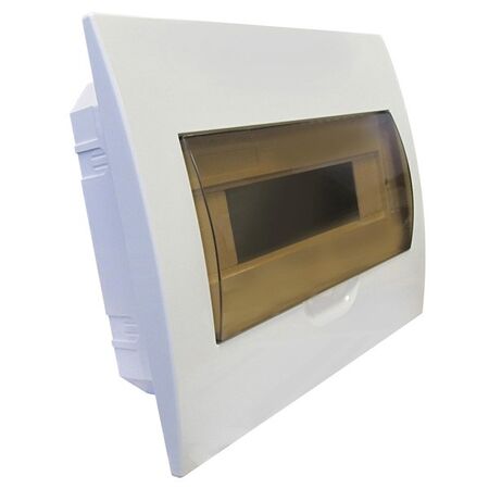 DISTRIBUTION BOARD, FLUSH 12 POLE INCLUDES LID, LINKS