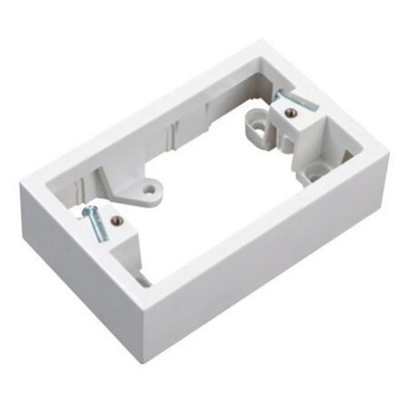 MOUNTING BLOCK,DEEP,WHITE,34mm (10)
