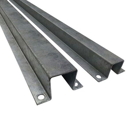 CABLE COVER, 50 x 50mm, 1.2m METAL, MAX 40mm CABLE/CONDUIT