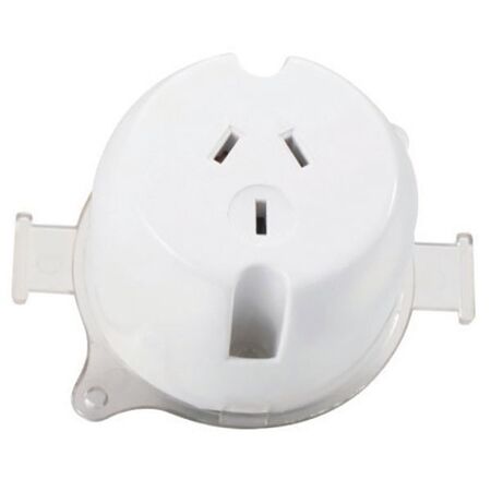 PLUG BASE SOCKET, SINGLE 4 TERMINALS, DEEP BASE (10)