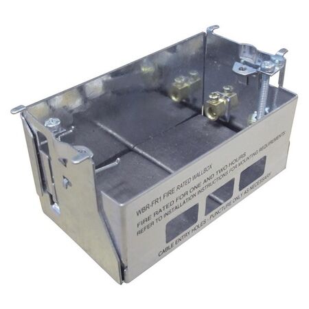MOUNTING BLOCK, RECESS, METAL FIRE RATED (10)