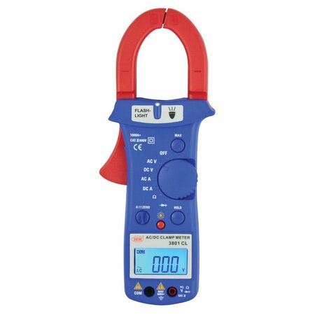 CLAMP METER 1000A AC/DC 600V AC/DC