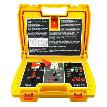 CALIBRATION TEST BOX FOR RCD, LOOP & INSULATION TESTERS