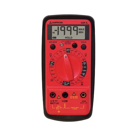 DMM, COMPACT, 750/1000V AC/DC 2A AC/DC, NCV, M/GRIP