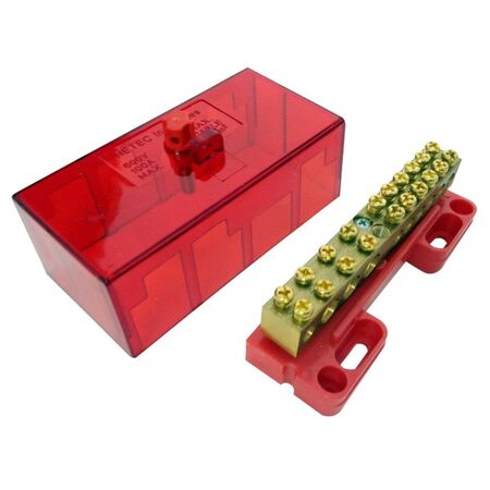 COVERED ACTIVE LINK 3 X 35mm, 7 x 16mm2 TUNNELS 100A, RED