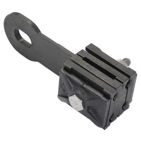 STRAIN CLAMP, BOLTED, CLOSED NYLON HOOK, SUIT 4X10-35mm2