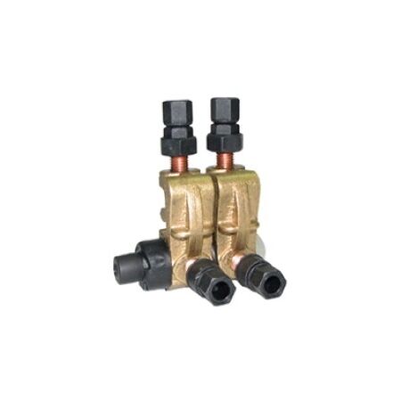 IPC BARE COPPER DOUBLE BOLT MAIN 5.5-135mm2, TAP 6-35mm2