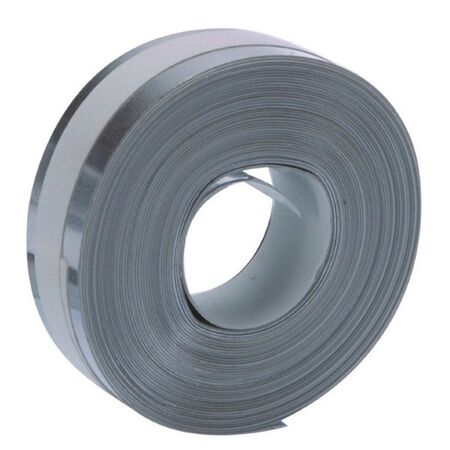 STAINLESS STEEL EMBOSSING TAPE NON-ADHESIVE, 12mm x 6.4m