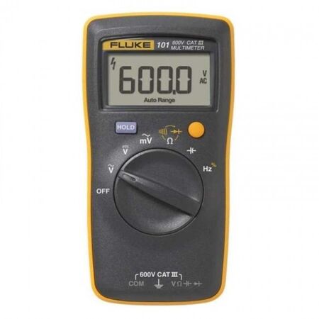 MULTIMETER 600V AC/DC VOLTAGE RESISTANCE, CAPACITANCE, FREQ
