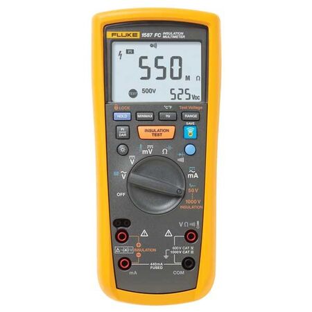 INSULATION MULTIMETER W/TEMP, CAPACITANCE, FREQ, FC