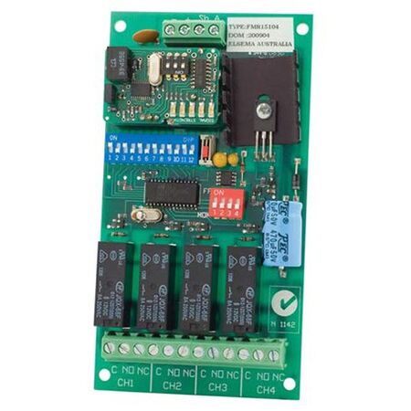 FMR RECEIVER 151MHz 4 CHANNEL 11-28V AC/DC