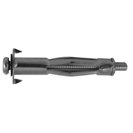 HOLLOW WALL ANCHOR, 4 x 8mm THREAD,8-13mm WALL THICK [100]