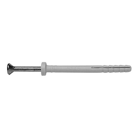 NYLON ANCHOR, ROUND HD 5 x 25mm, HOLE 5mm [200]