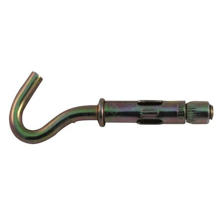 SLEEVE ANCHOR, HOOKBOLT 8x40mm M6 THREAD, 10mm HOOK I.D [100]