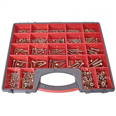 BOLTS, HEX FLANGE, MASTER PACK 420 PCS, ASSORTED