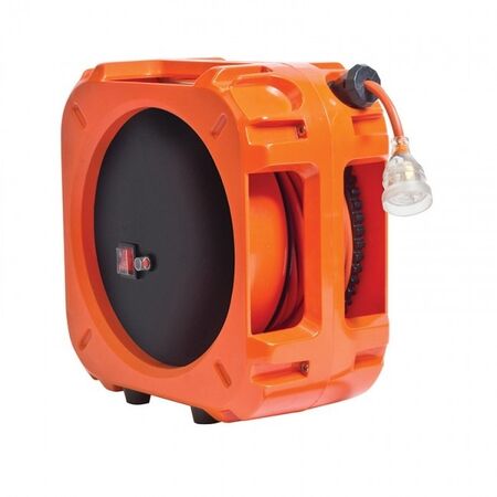 CABLE REEL, 18m, 10A, 1.5mm AUTO REWIND