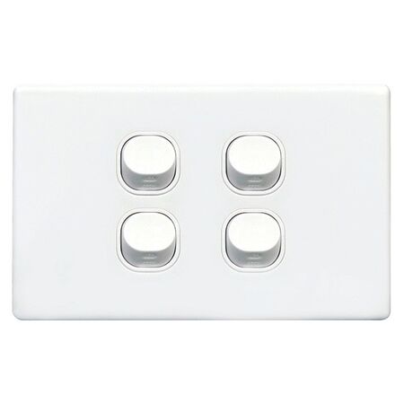 SWITCH, 16A, TWO WAY, 4 GANG