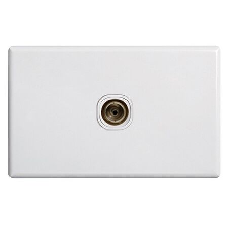 MECHANISM, STANDARD TV OUTLET COAX CONNECTION