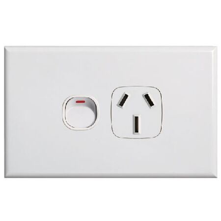 POWER POINT, SLIM, SINGLE, 10A